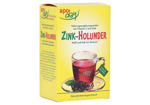 Apoday Holunder Zink Vitamin C ohne Zuckerzusatz (PZN 4826688)