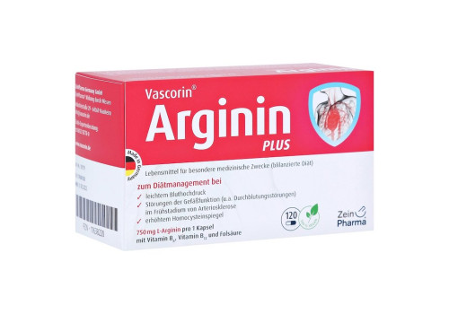 VASCORIN Arginin Plus Kapseln (PZN 11638220)