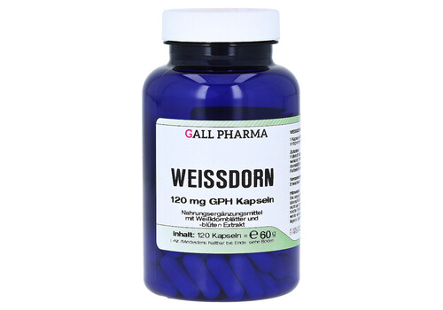 WEISSDORN 120 mg GPH Kapseln (PZN 3461960)
