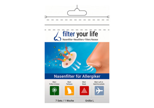 FILTER YOUR LIFE Nasenfilter f.Allergiker Gr.L (PZN 14186669)