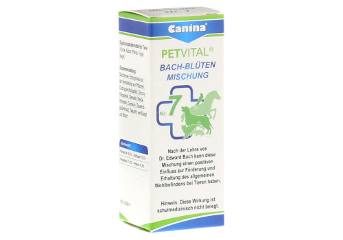 PETVITAL Bachbl√Љten Nr.7 Globuli vet. (PZN 10528618)