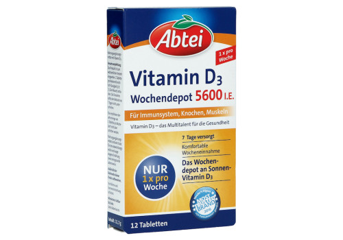 Abtei Vitamin D3 Wochendepot 5.600 I.E. (PZN 10303552)