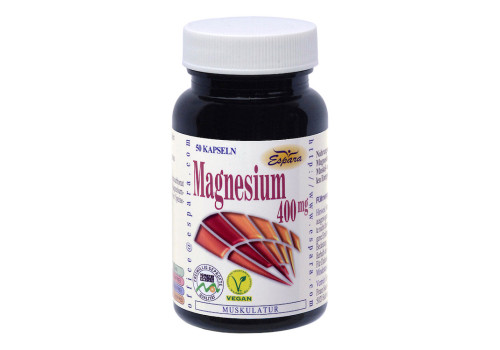 MAGNESIUM 400 Kapseln (PZN 5880419)