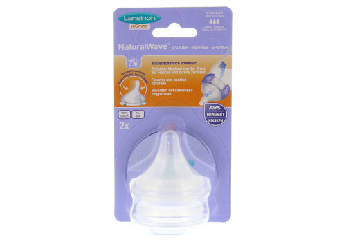 LANSINOH NaturalWave Sauger L (PZN 10272975)