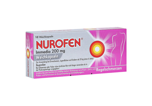 Nurofen Immedia 200mg Weichkapseln (PZN 146519)