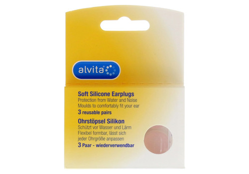 ALVITA Ohrst√ґpsel Silikon (PZN 10276677)