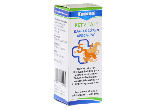 PETVITAL Bachbl√Љten Nr.5 Globuli vet. (PZN 10528593)