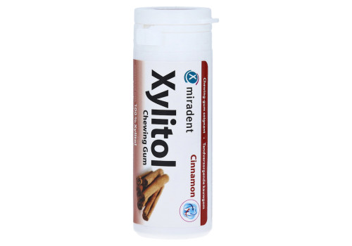 Miradent Zahnpflegekaugummi Xylitol Zimt (PZN 4302784)