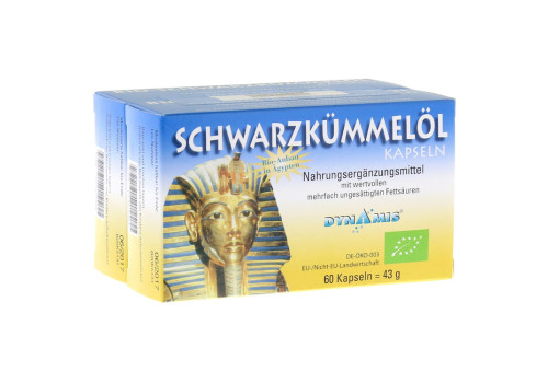 SCHWARZK√ЬMMEL BIO √§gypt.Kapseln (PZN 1569920)