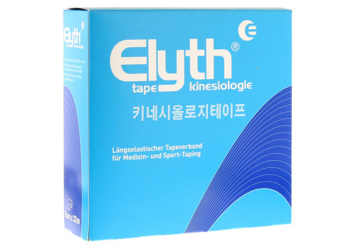 KINESIOLOGIE Tape Elyth 5 cmx32 m blau (PZN 10735837)