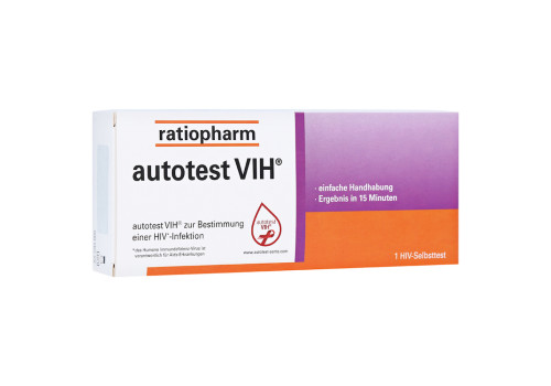 Autotest VIH Hiv-selbsttest ratiopharm (PZN 13965199)