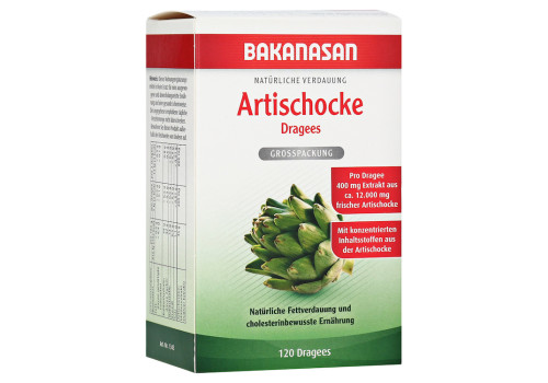 BAKANASAN Artischocke Dragees (PZN 11617548)