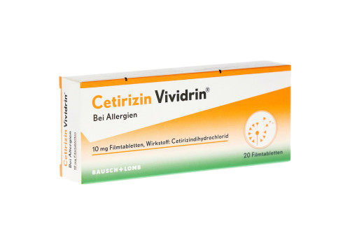 Cetirizin Vividrin 10 mg Filmtabletten (PZN 12364291)