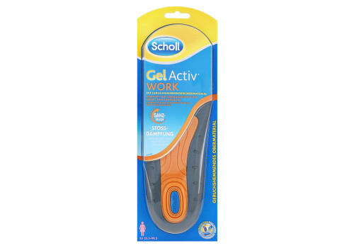 SCHOLL GelActiv Einlegesohlen Work women (PZN 10821028)