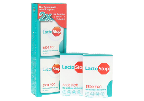 Lactostop 5.500 FCC Tabletten Klickspender Doppelpack (PZN 11578995)