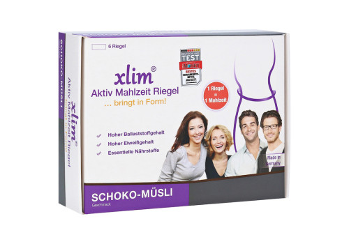 XLIM Aktiv Mahlzeit Riegel Schoko-M√Љsli (PZN 11369748)