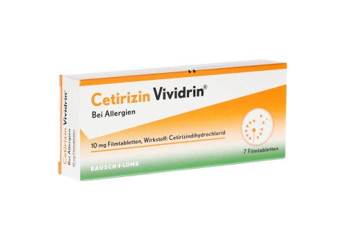 Cetirizin Vividrin 10 mg Filmtabletten (PZN 12364285)