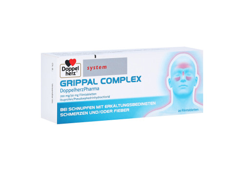GRIPPAL COMPLEX DoppelherzPharma 200mg/30mg (PZN 14227641)