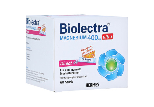BIOLECTRA Magnesium 400 mg ultra Direct Orange (PZN 14371272)