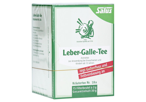 LEBER GALLE-Tee Kr√§utertee Nr.18a Salus Filterbtl. (PZN 6059684)