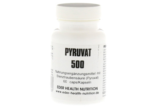 PYRUVAT 500 Kapseln (PZN 4173022)