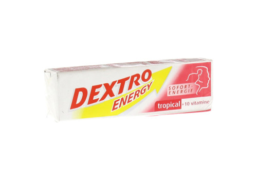 DEXTRO ENERGY Tropical+10 Vitamine Stange (PZN 2582176)