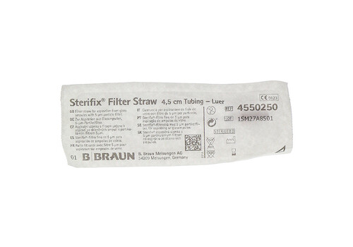 STERIFIX Filterhalm 4,5 cm Schl. (PZN 3444200)