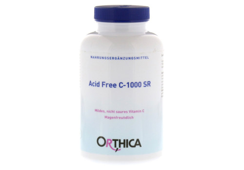ORTHICA Acid Free C 1000 SR Tabletten (PZN 4991163)