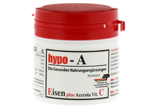 HYPO A Eisen+Acerola Vitamin C Kapseln (PZN 1879299)