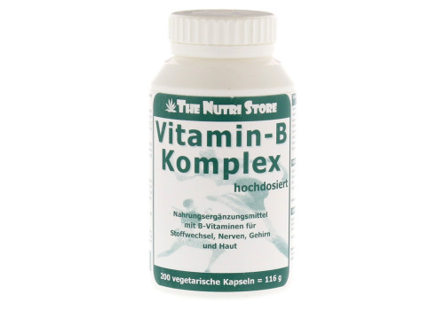Vitamin B Komplex hochdosiert Kapseln (PZN 1218557)