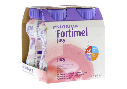 FORTIMEL Jucy Erdbeergeschmack (PZN 1125011)