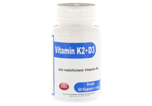VITAMIN K2+D3 Berco Kapseln (PZN 9784575)