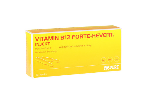 Vitamin B12 Hevert forte Injekt Ampullen (PZN 2840419)